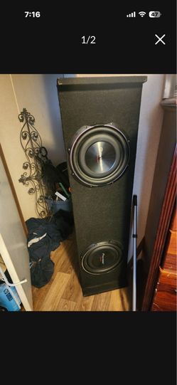 Shallow mount pointers  subs  almost new