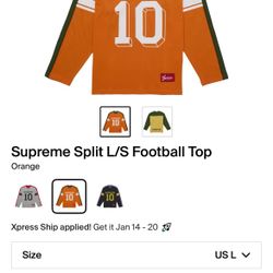 Supreme Split Football T