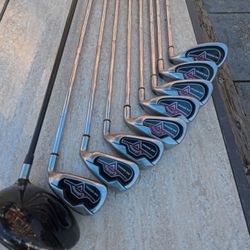 Golf Set: Taylormade R540 Driver + Callaway Big Bertha (4-SW) Set