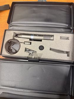 Audio-Technica Omni Lavalier Microphone Kit w/ Power Module & Case