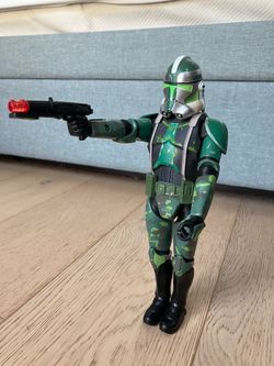 41st Legion Clone Commander Gree Star Wars Power Force Talking Action Figure
