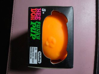 NeeDoh Funky Pup  - orange