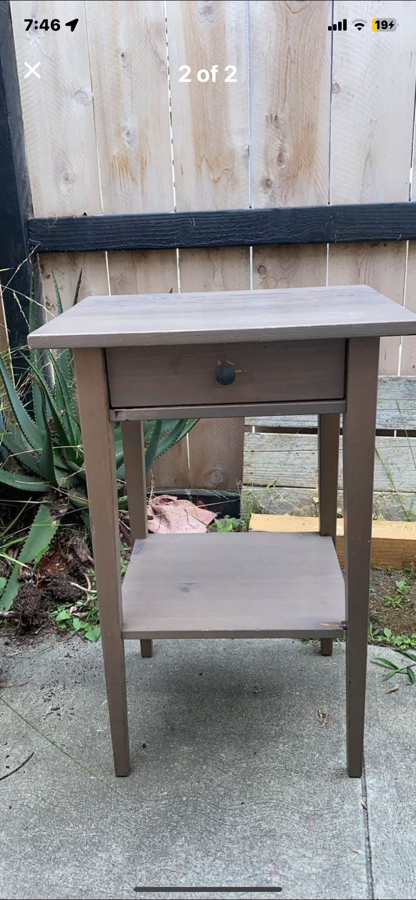 2 Side Tables