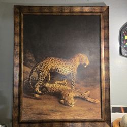 2 Leopards Lying In The Exeter