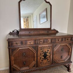 Dresser Antique W/ Mirror We are located at 2811 East Bell road. Another Time Around Furniture.
