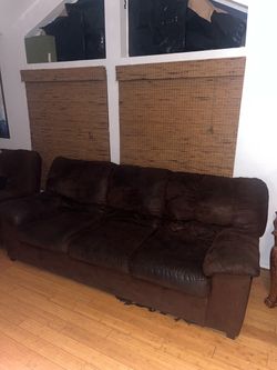 FREE 3-Piece Couch Set – Sofa, Loveseat & Recliner