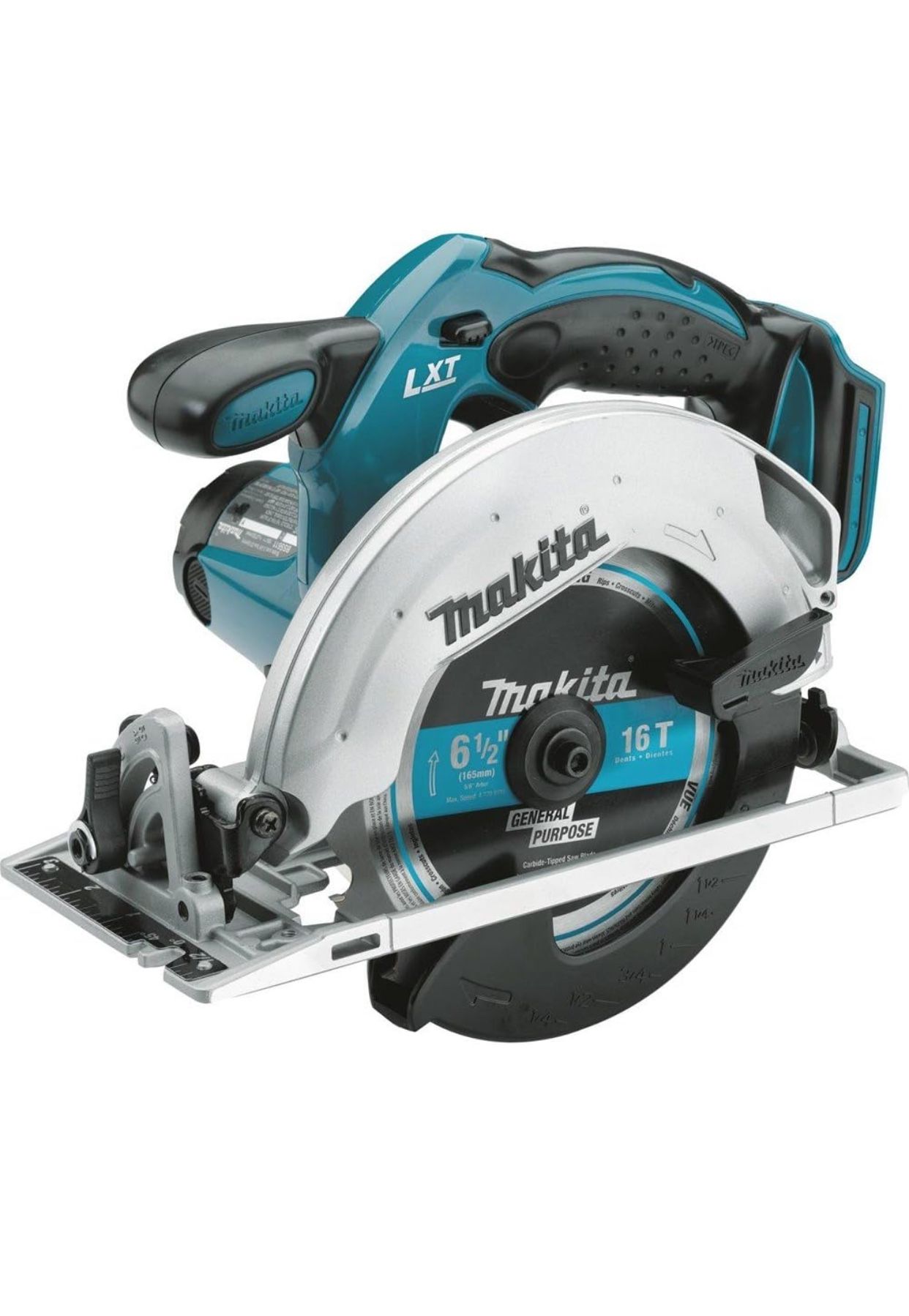 Makita XSS02Z 18V LXT Lithium-Ion Cordless 6-1/2" Circular Saw and Cordless Weed Wacker Kit