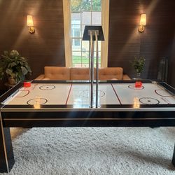 Air hockey table