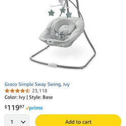 Baby Swing And New Clothes Bundle