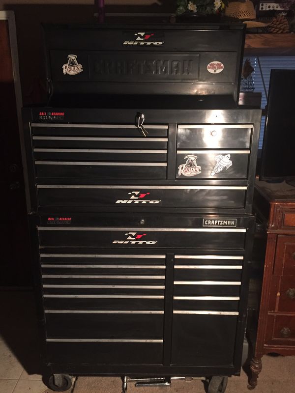 Craftsman 41” top and bottom tool box for Sale in Victorville, CA OfferUp