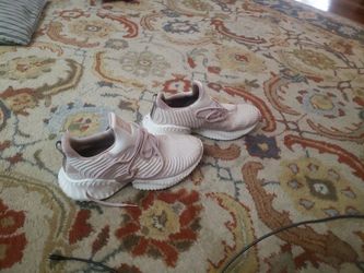 Alpha Bounce Adidas Trail Running Shoes Size 10 And A Half