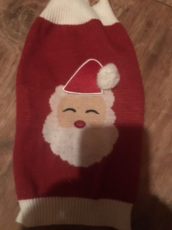 Holiday Dog Sweater SM