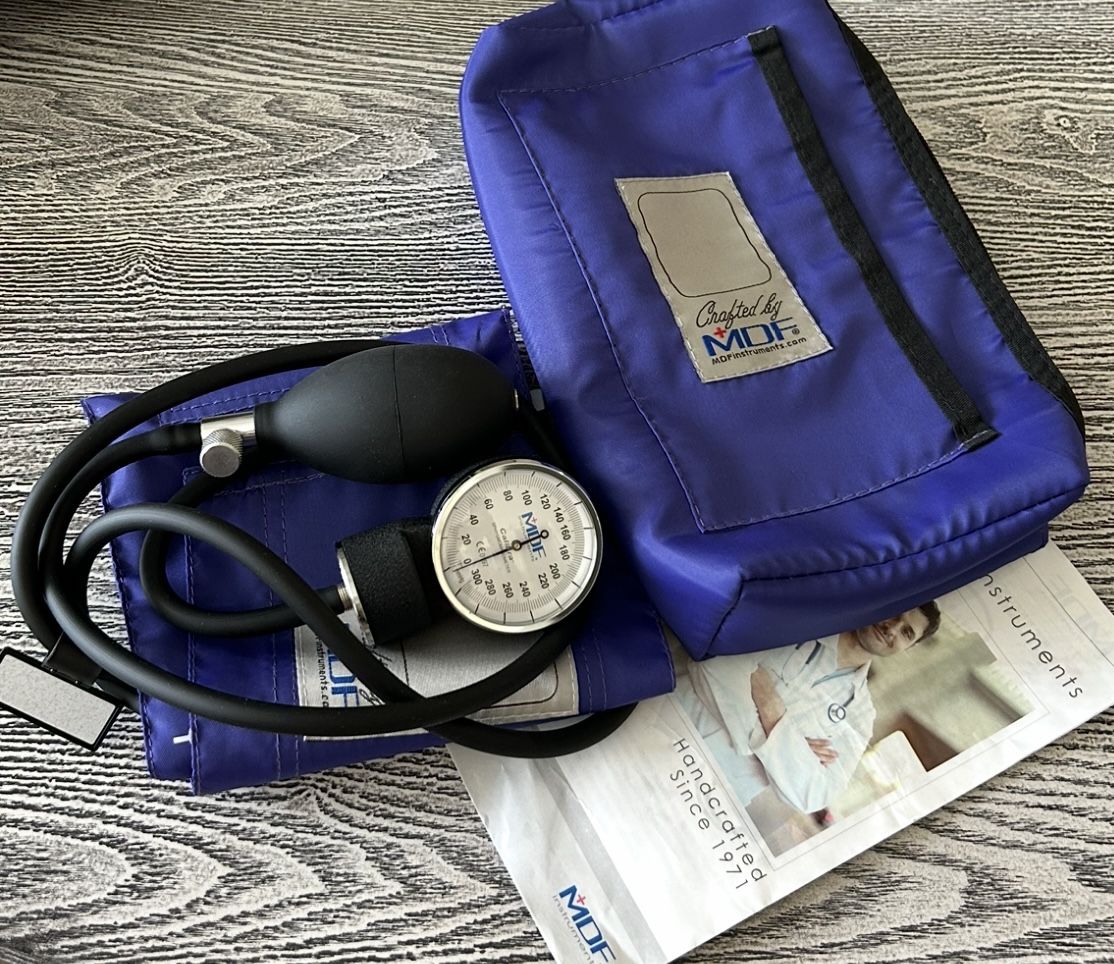 MDF Instruments® Sphygmomanometer/ Blood Pressure Cuff in excellent/like new condition.  $10