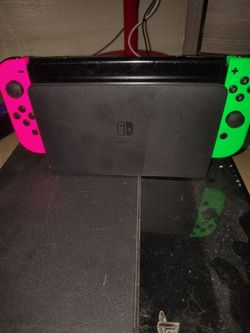 Nintendo switch and a few games