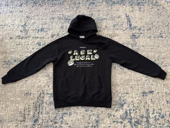 OFF WHITE Ask Legal Skate Hoodie 