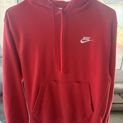 Nike Red Hoodie Men’s Size Small