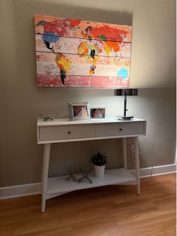 Console table with drawers