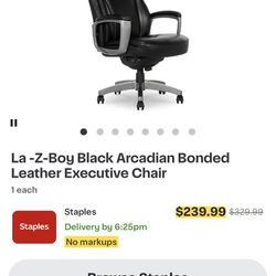 Black La-z-boy Office Chair