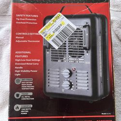 Colder Weather Utility Heater 1500 Watts 