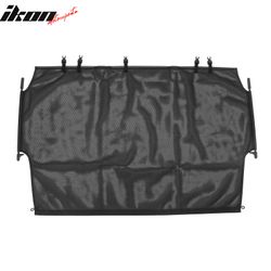 Fits 2026 Honda Passport Nylon Mesh Retractable Trunk Cargo Cover Shade Black