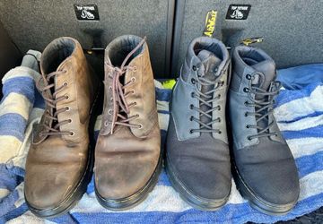 Dr Martens la 004 sh 11 x and la 004 sh 05y sr Lace up Boots Size 13 both for $70