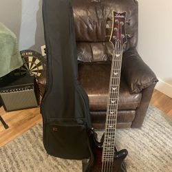 Schecter 5 String Bass Guitar