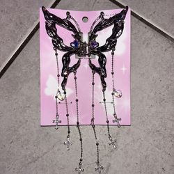 Sweet Society Bling Butterfly Claw Hair Clip