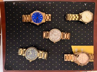 Michael Kors and Fossil watches