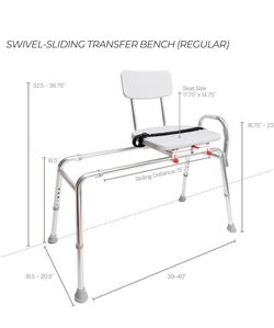 Swivel Sliding Bath Transfer Bench