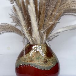  Japanese hand-thrown style studio art pottery vase 