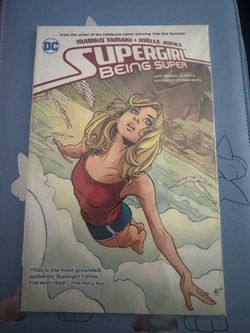 Comic book supergirl