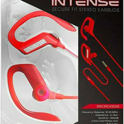 COBY INTENSE' EARBUDS w/MIC