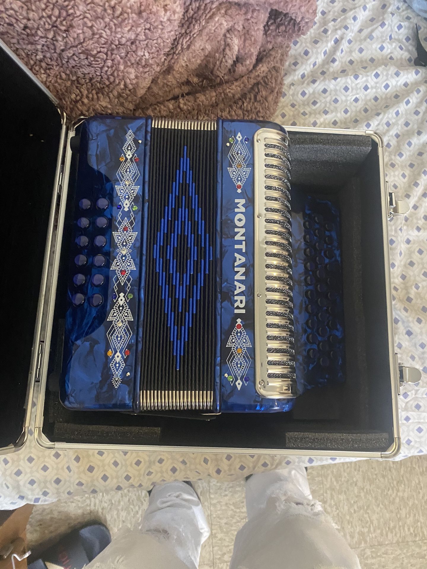 Montanari 3112 MG Acordeón Blue