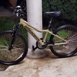 24" Almost New Front Suspension Mountain Bike 