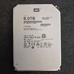 WD Western Digital 8TB Hard Drive