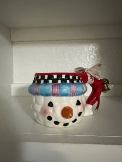 Snow Man mug