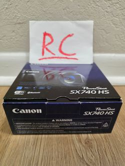 Canon Power Shot SX740 HS digital camera - point and shoot (BLACK - USA Version)