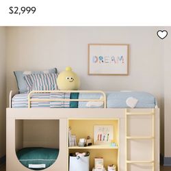 West Elm Lofted Bed