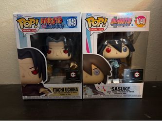 Itachi and Sasuke funko pops chase