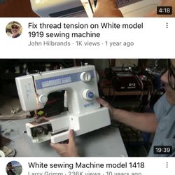 Sewing Machine-White Model 1919