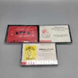 Vintage Scholastic Children’s Stories Audio Book Cassette  Tapes Lot Of 3 Sealed 