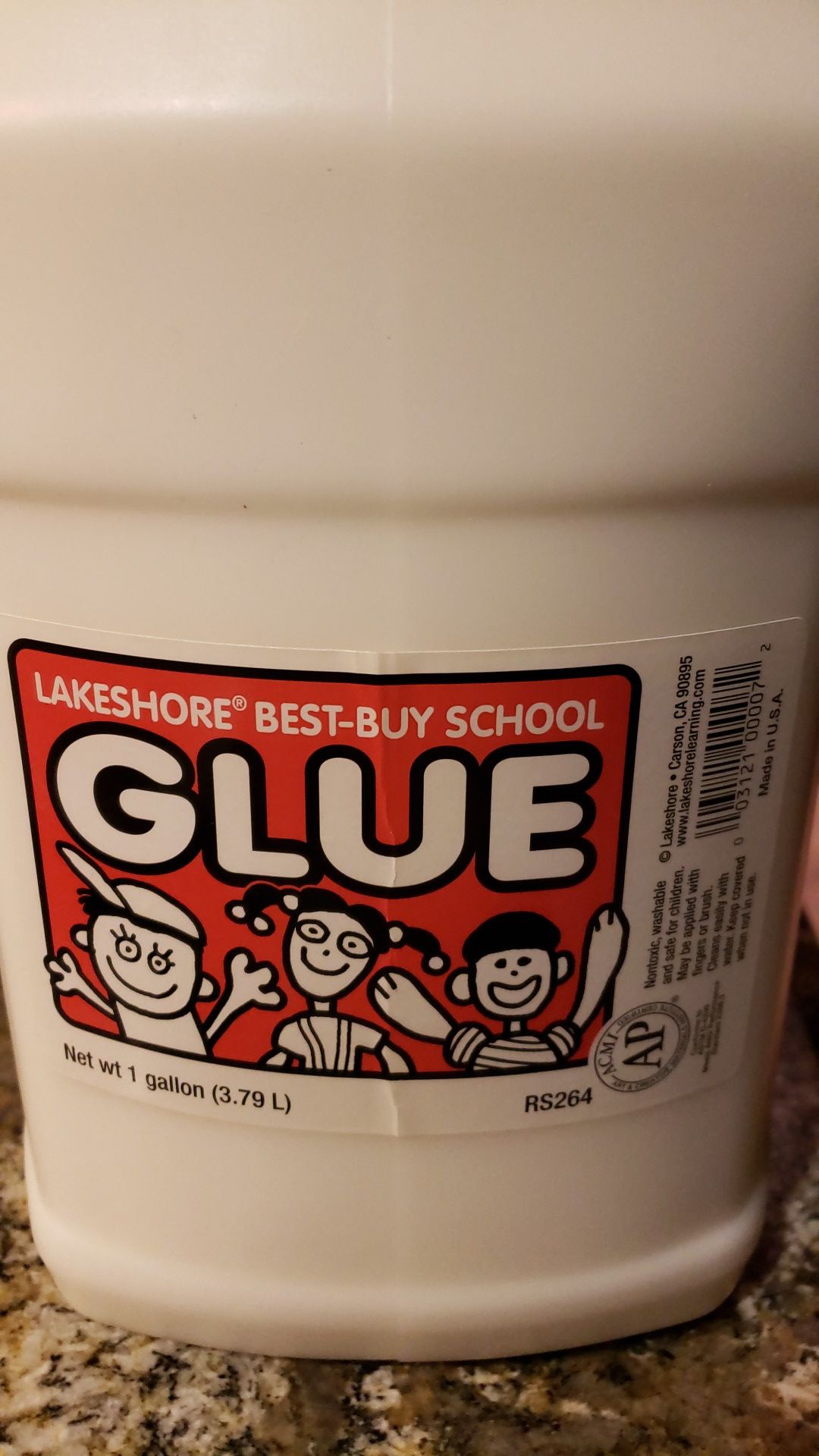 Lakeshore Best-Buy School Glue - Gallon
