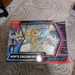 Pokemon Hops Zacian Ex Box
