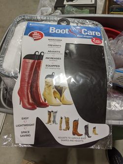 Boot care boot shapers
