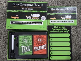 The Oregon Trail Card Game - Classic Computer Game Edition