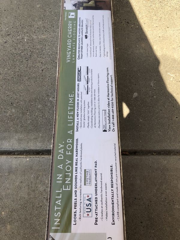 Vineyard Cherry Wood Laminate Flooring Plank New For In Vineyard Cherry Wood Laminate Flooring Plank New For In Manteca Ca Offerup