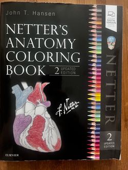 Netter's Anatomy Coloring Book 2nd Updated Edition