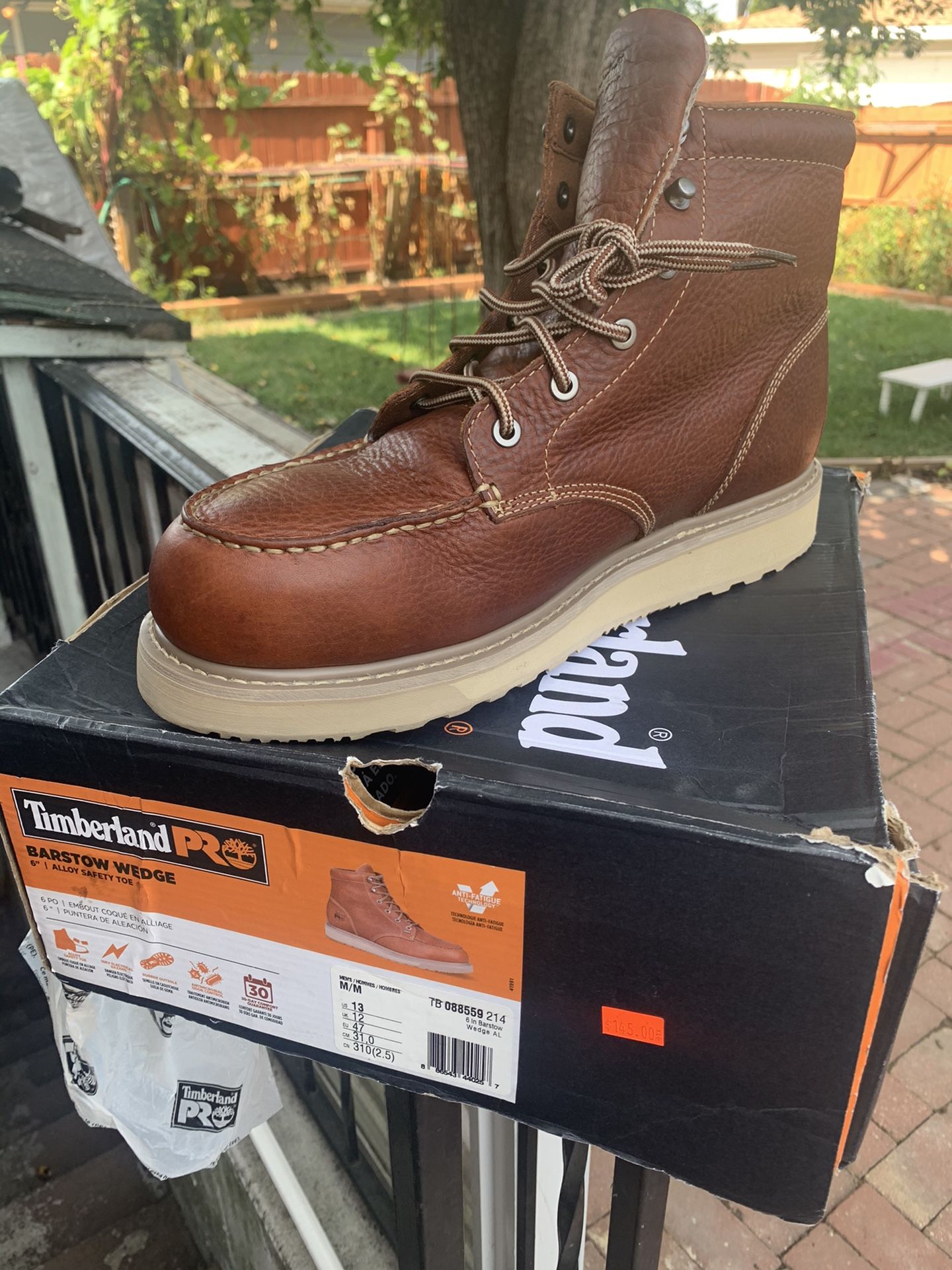 HOT Work boots/ habló español/ /((only size 13,14,15))MEN'S