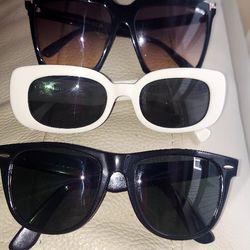 LUXURY LOT 3 Pair Designer Sunglasses Lot - Ray-Ban (USA), Tom Ford, RAEN
Bundle Price: $250 for all three!!