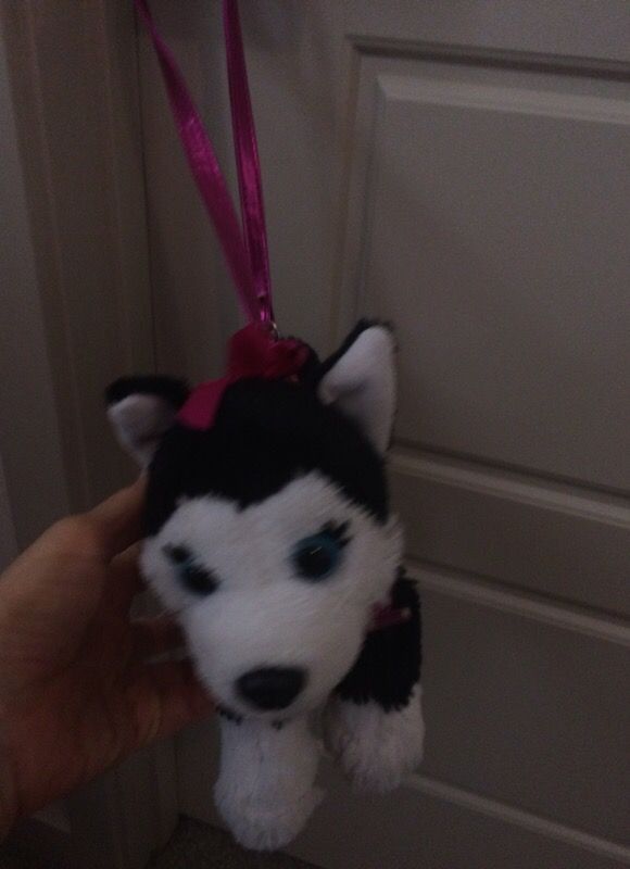 Pink Sparkly Dog Purse